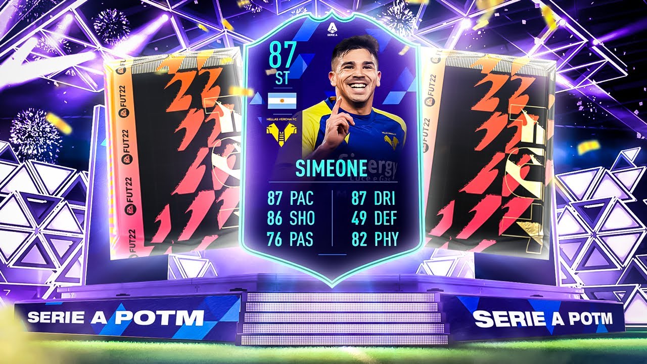 81-86 Preview Pack & Player of the Month Simeone SBC!