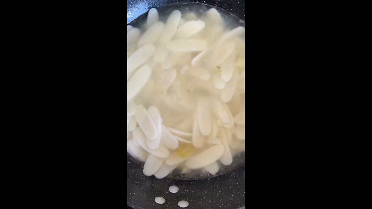 Fujian stir fry  rice cake 福建煮白粿