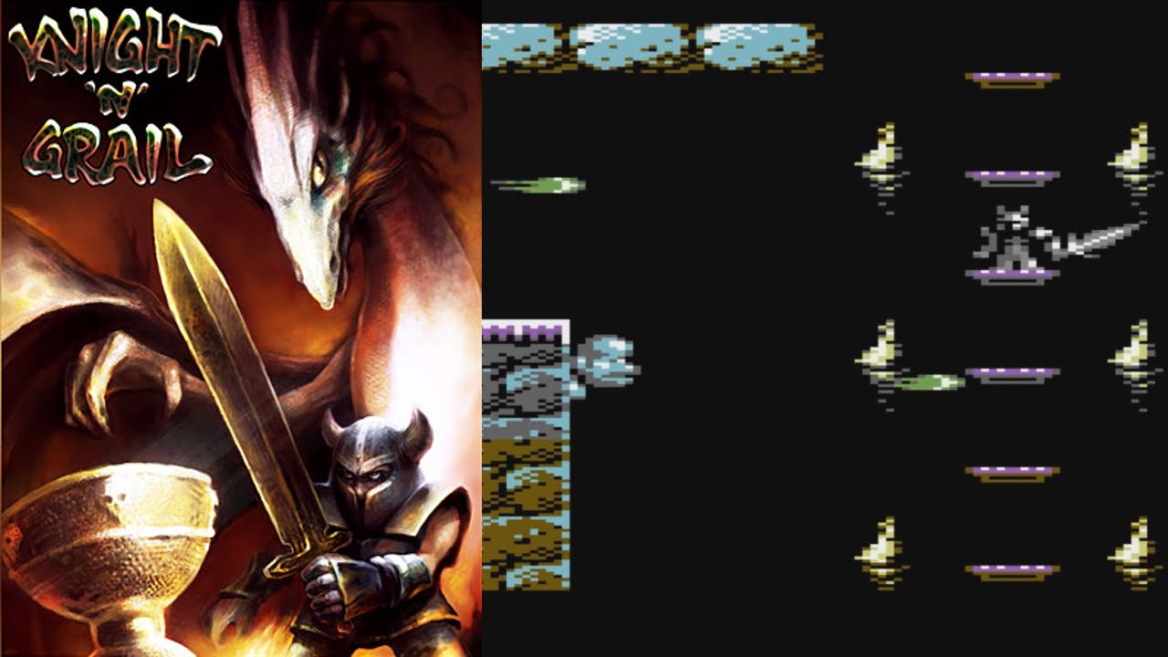Knight ´n´ Grail | Commodore 64 | Psytronik | 2009