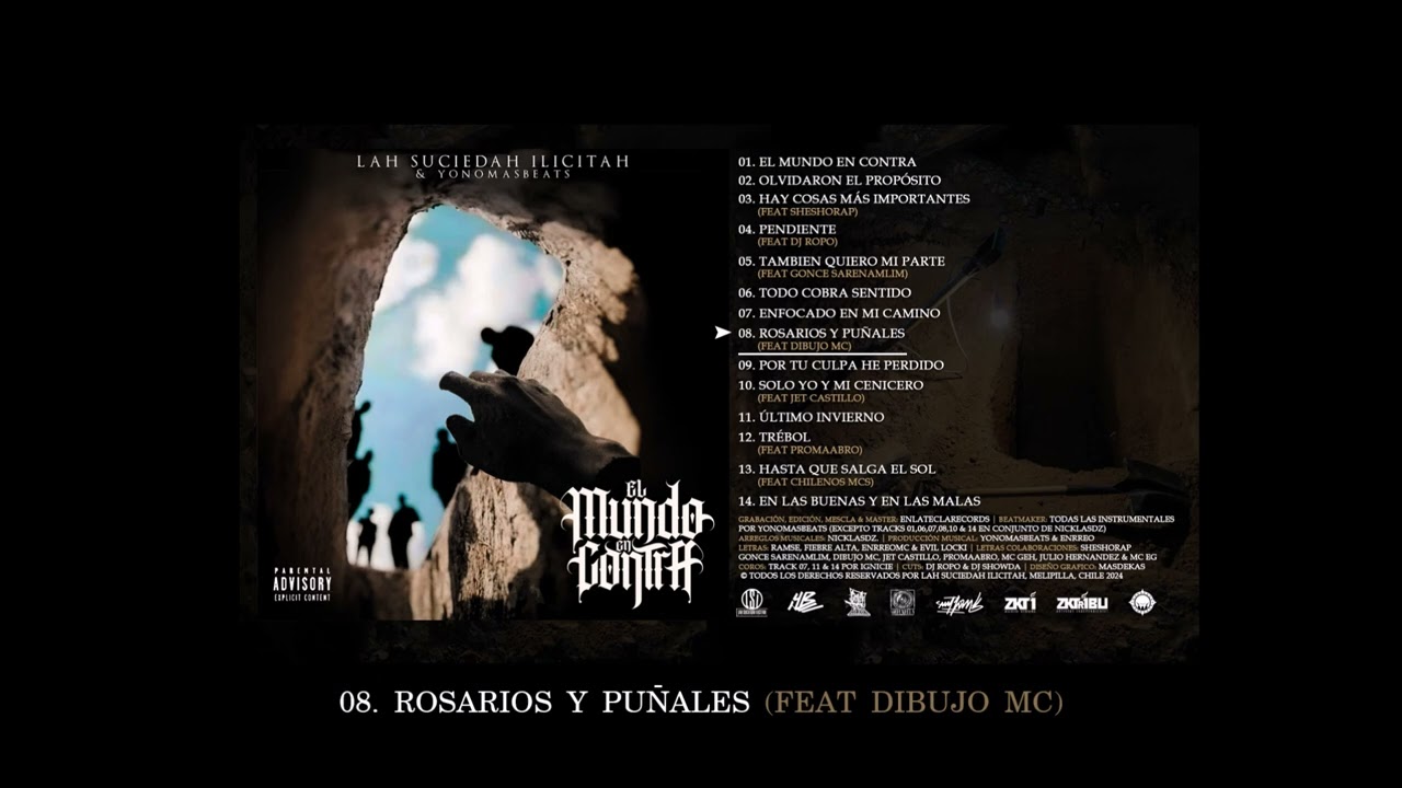 08._ Rosarios Y Puñales _ Lah Suciedah Ilicitah Ft @DibujoMcOficial 