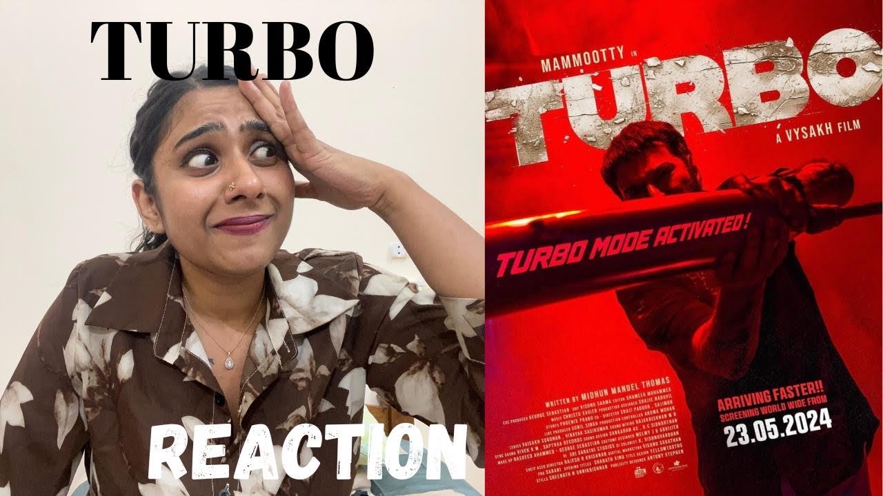 Ithengane Sadhikunnu Mammooka!!😭🥺🔥| TURBO trailer REACTION| Mammooka | Vysakh| Midhun Manuel