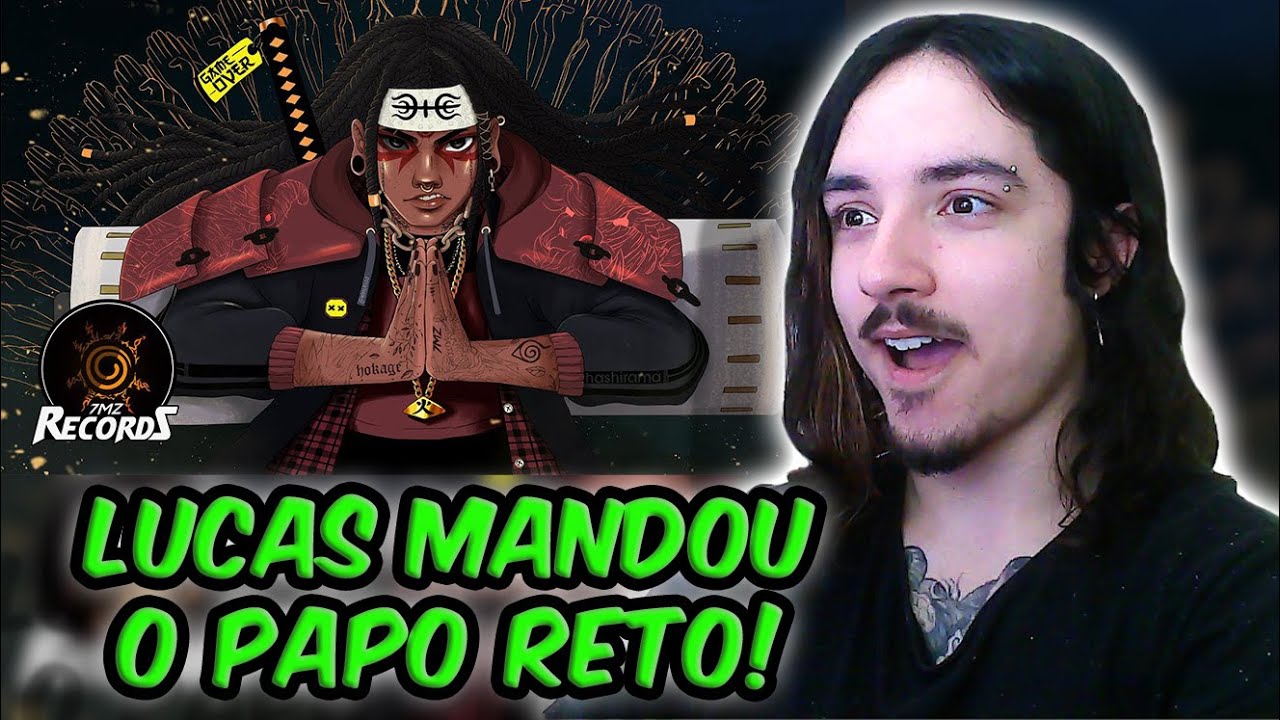 (PAPO RETO!) REAGINDO a HASHIRAMA - Lucas A.R.T. e Gabriel Rodrigues [Prod. Vamz Beatz] | REACT