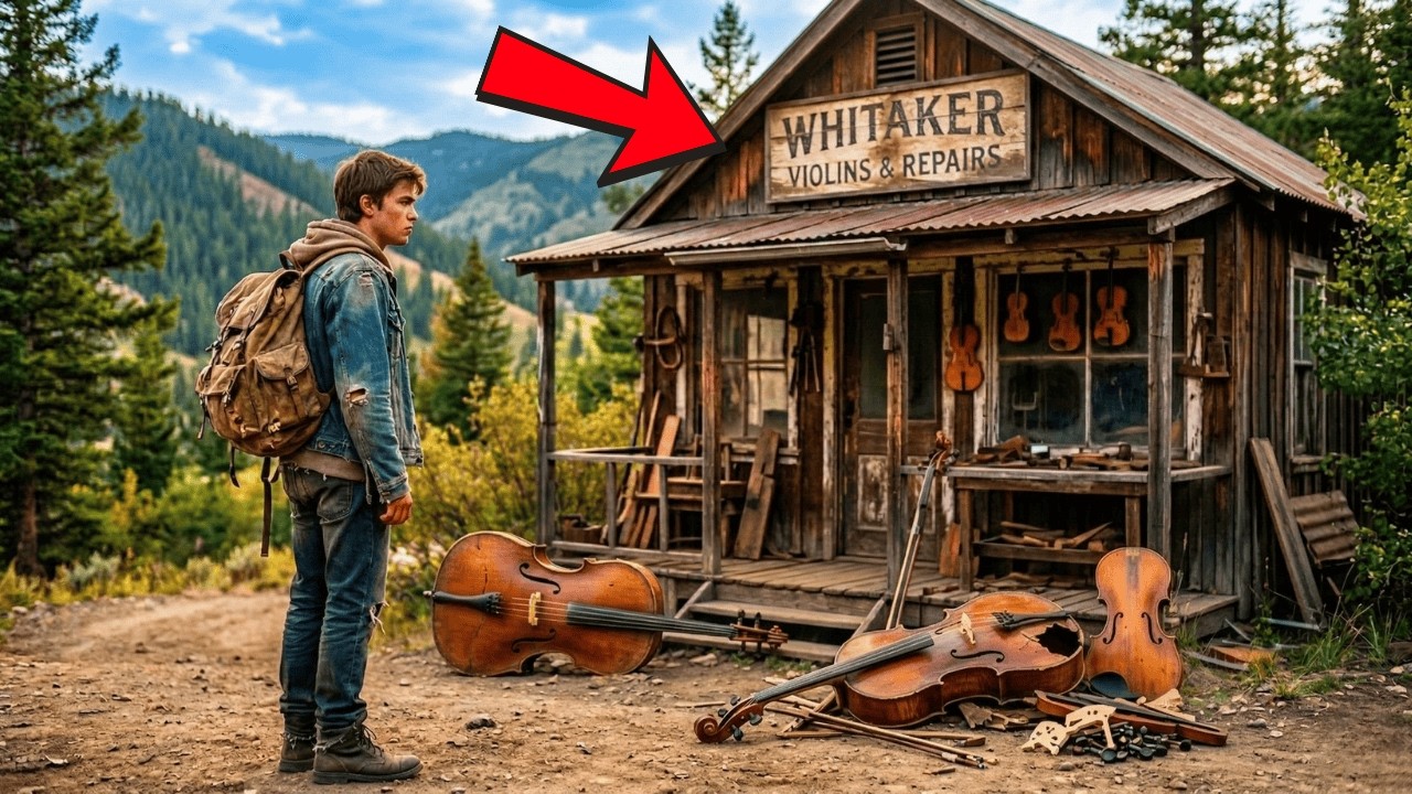 Kicked Out At 17, He Inherited An Old Violin Workshop — What Was Inside Changed His Life Forever