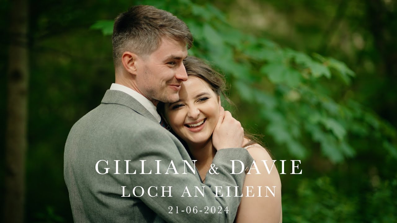 Gillian & Davie at Loch an Eilein - Highlights