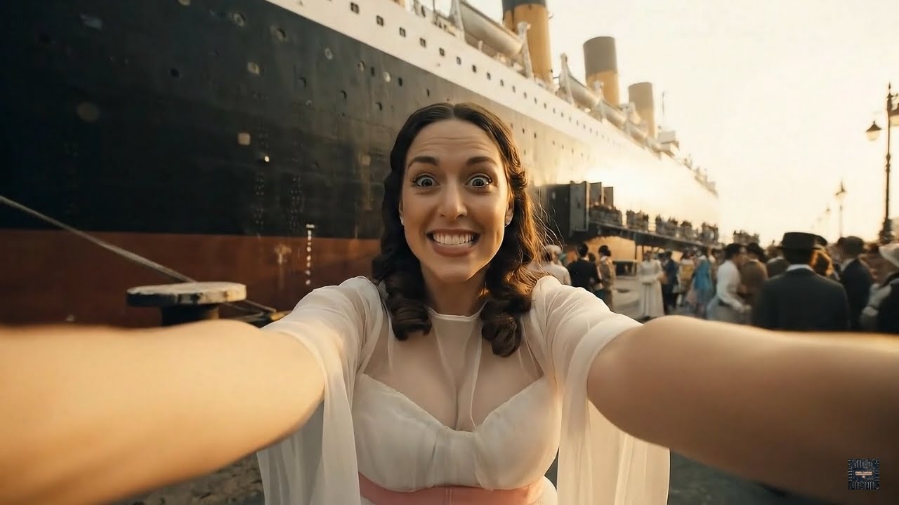 What If Influencers Sailed on the TITANIC in 1912?