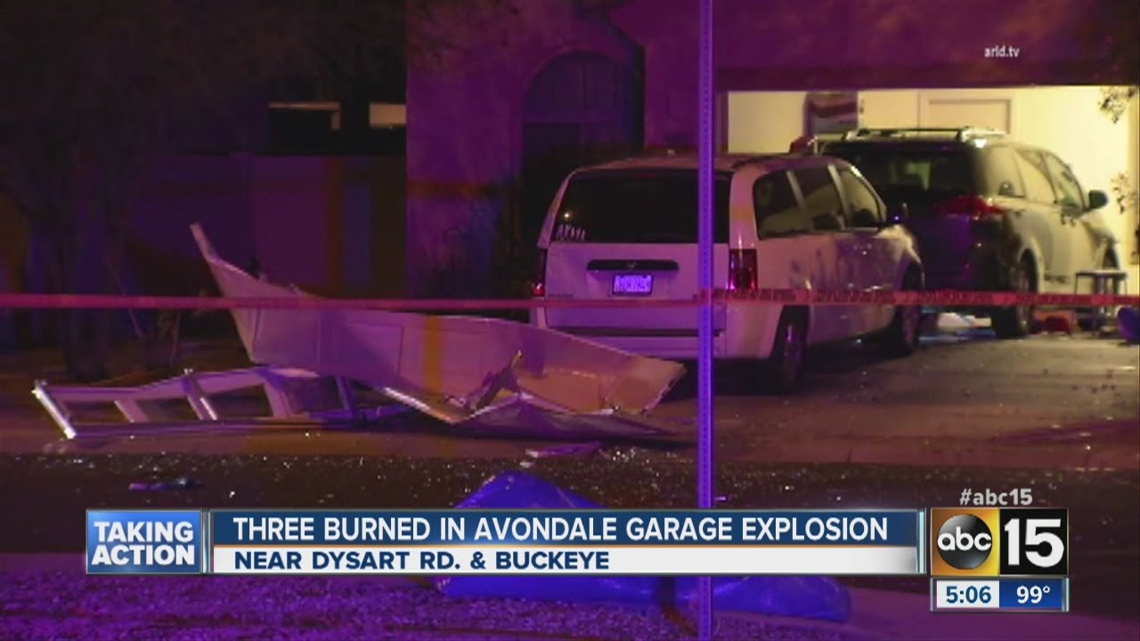 Cigarette may have caused garage explosion