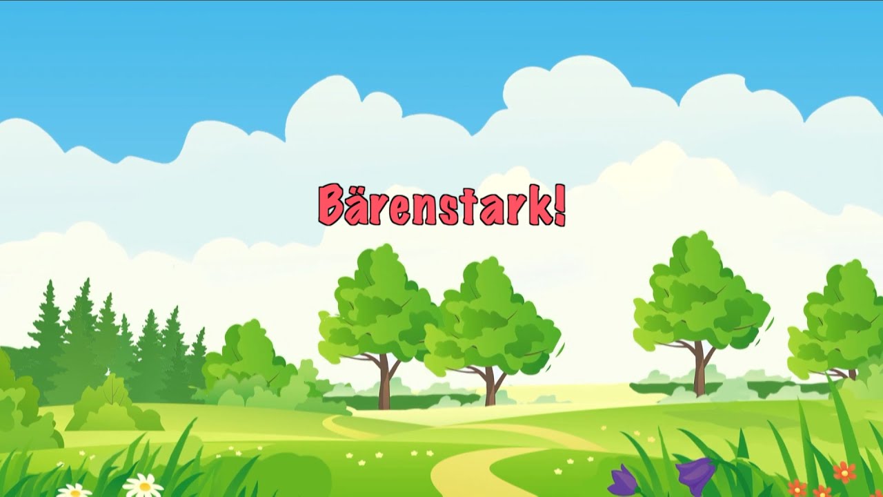 B&auml;renstark - Liedtextvideo/ Lyricvideo