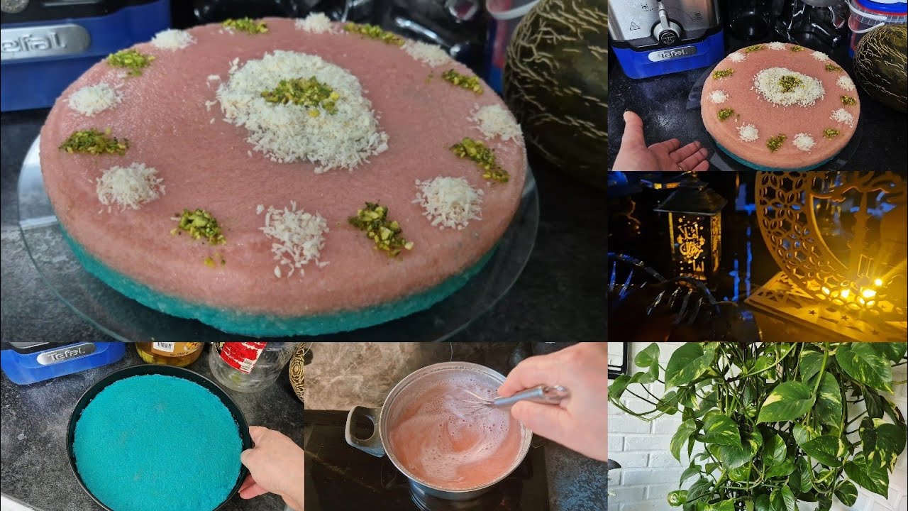 حلى بارد بطعم خرافي A cold dessert with a fantastic taste بطريقة مميزة سهلة وسريعة👍😍