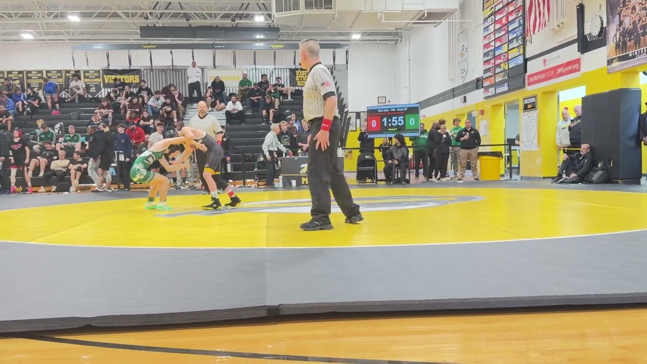 Braylen Hudson (Smithville)v. Phoenix Peters - D3 Sectional Finals  - February 28, 2026