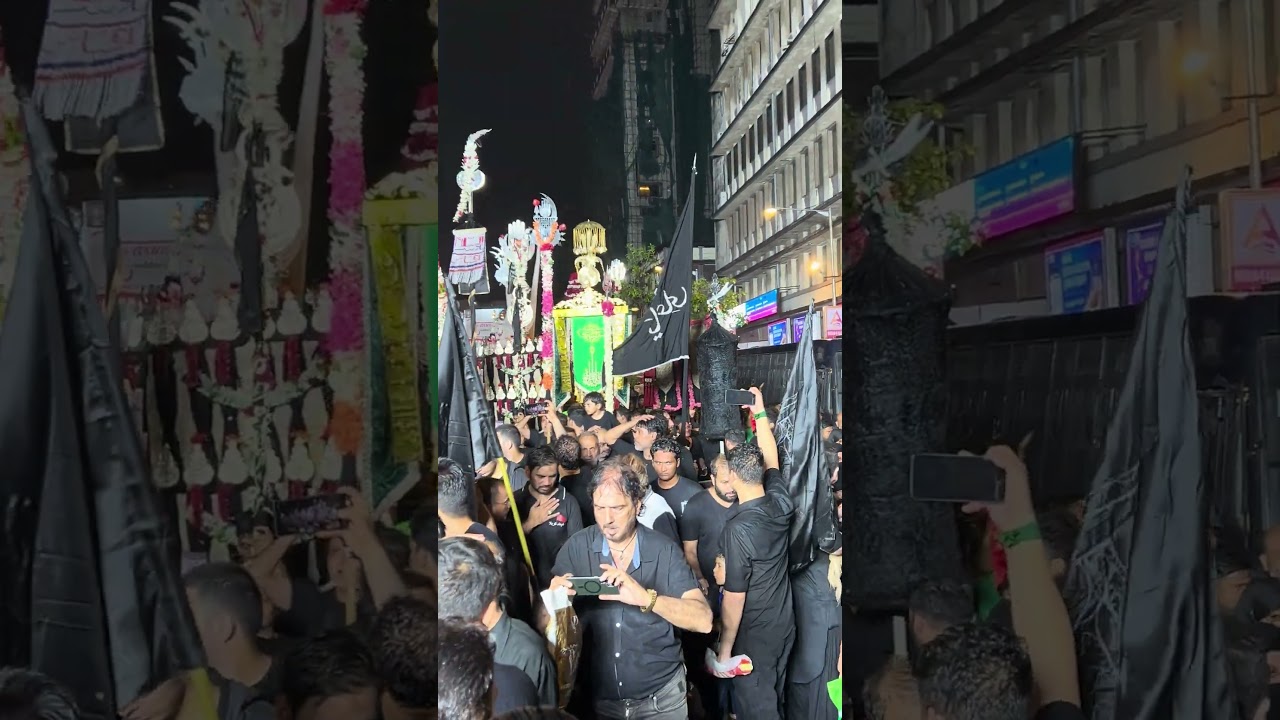 Honda Corner Gasht 2025 -  Shab e Ashura 2025 / 1447 -  Mumbai 2025 #muharram #shabeashoor 😭