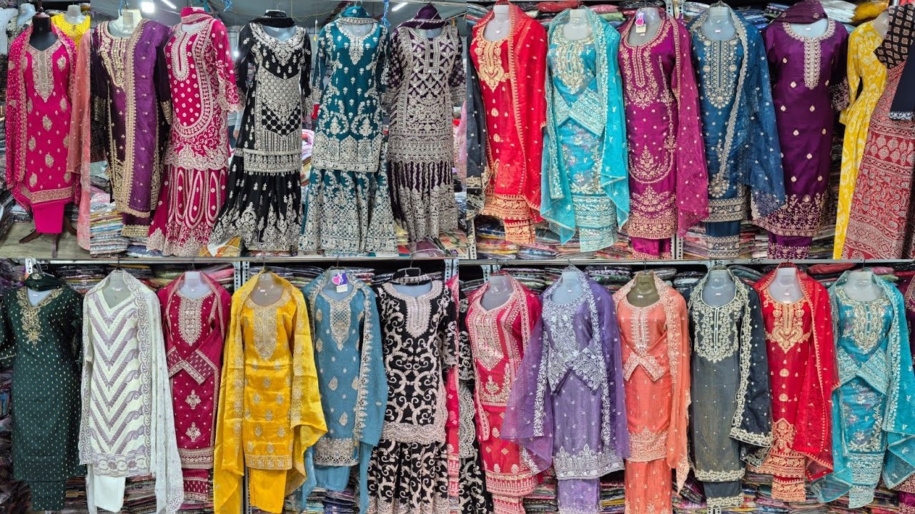 Manufacturer in kurti,suit & Eid special handwork dresses , #kurtiwholesalemarket #suit #kolkata 