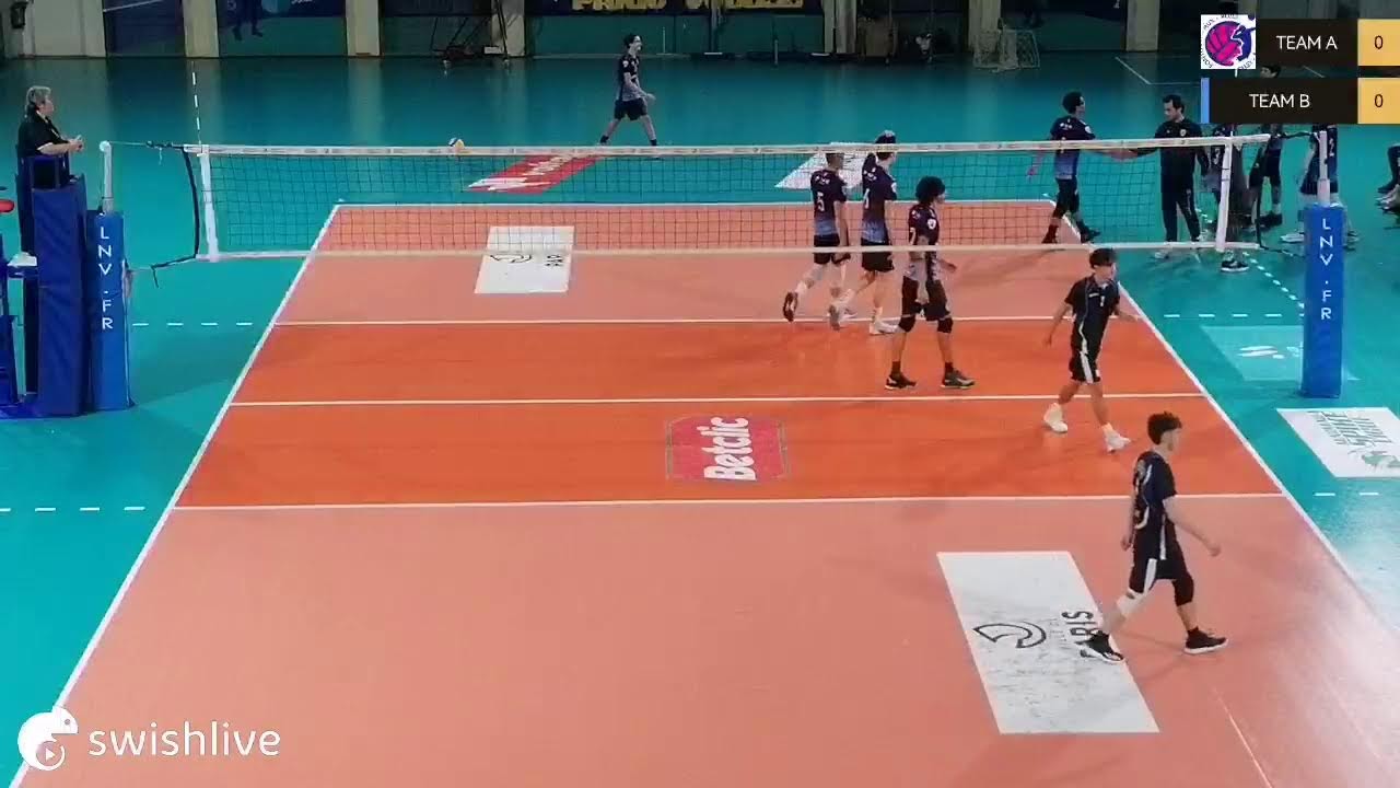 VOLLEY CDF M18G PUC/POITIERS 
TEAM A VS TEAM B