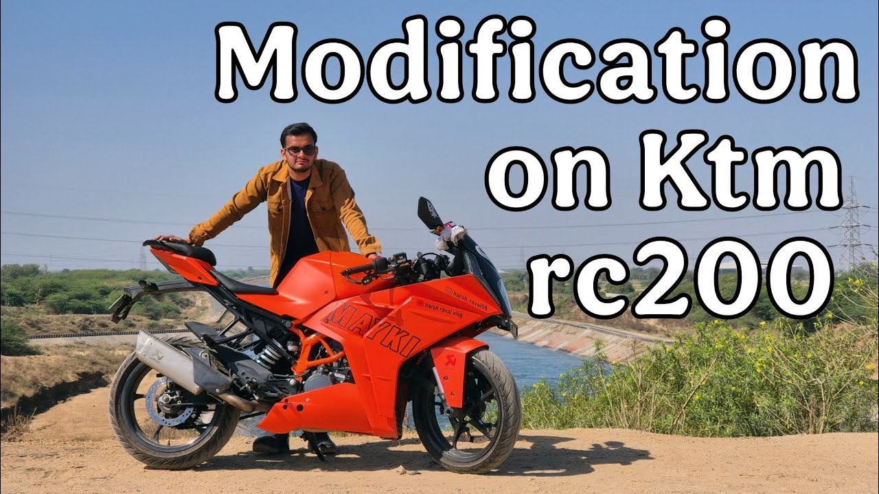KTM RC200 Gen 2 Modification 🏍 || New Look Of Mayki 👀 ||