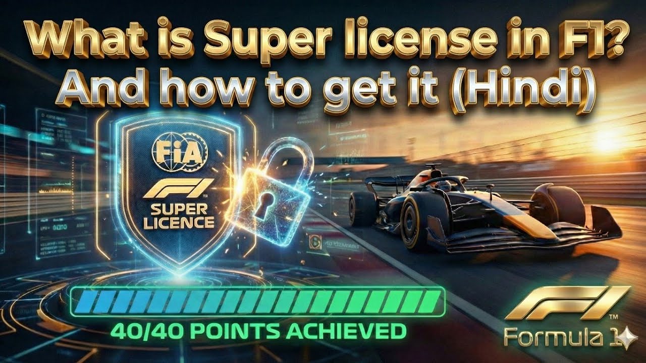 How Can I become f1 driver? What is the Super License in F1.? ( Hindi ) 