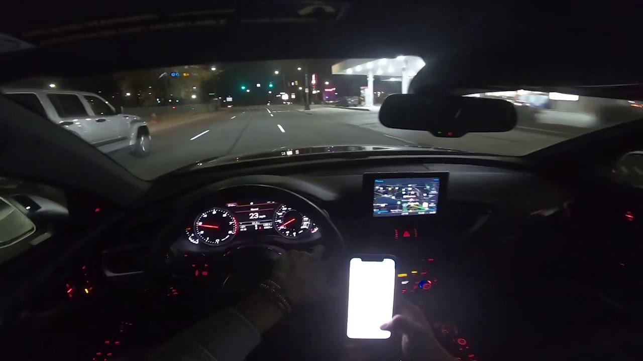Audi RS7 POV DRIVING , EXHAUST AND TUNNELS