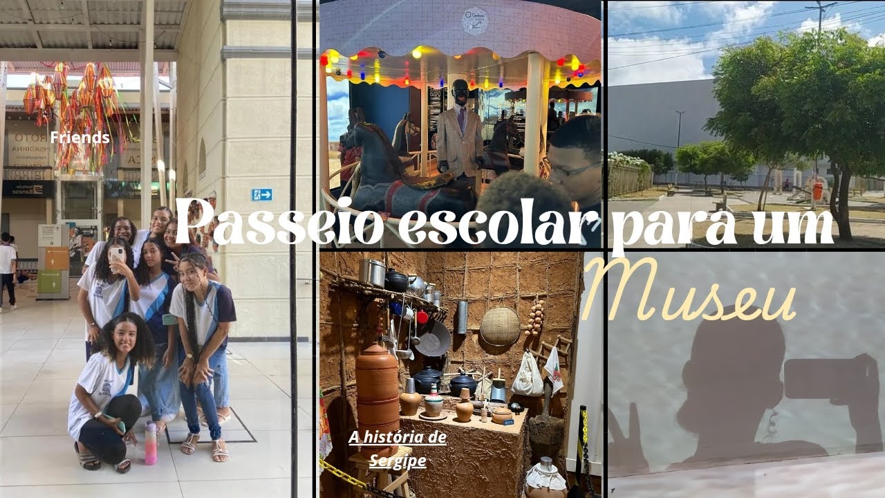 vlog: passeio escolar para um museu 🏛️✨ | treino, friends, museu, etc...