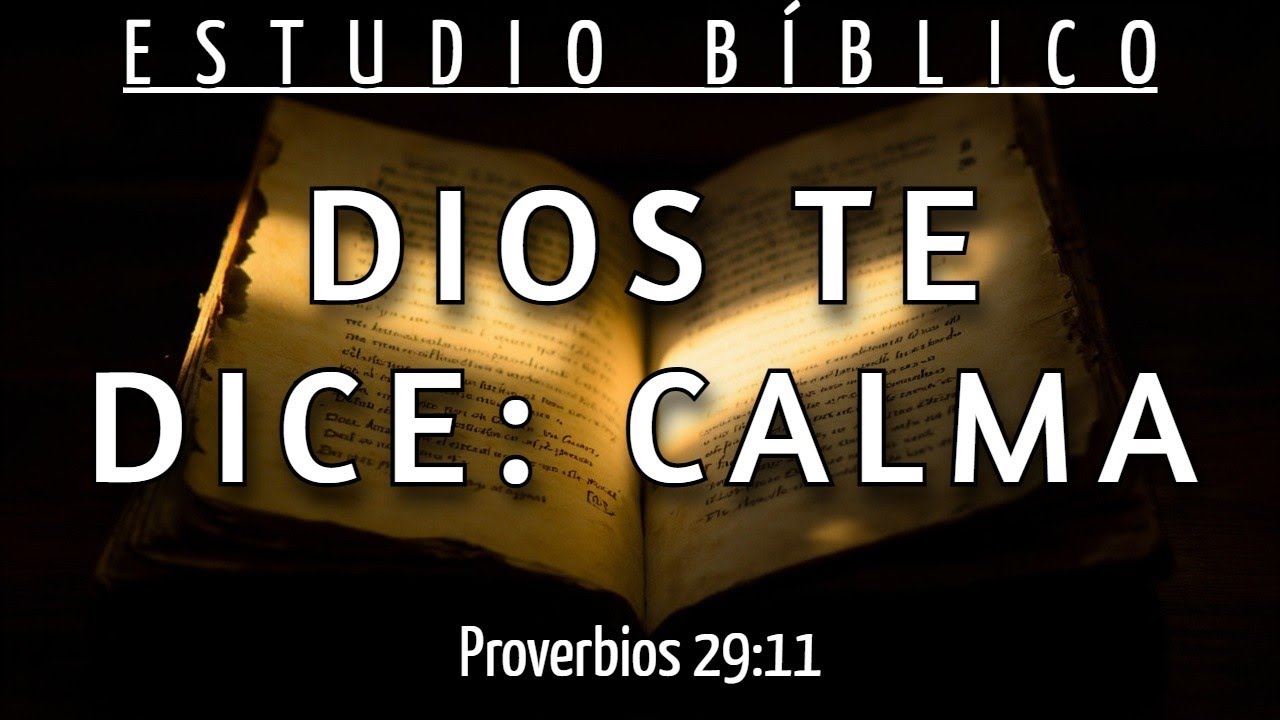 DEJA DE DESTRUIR TU FUTURO POR UN MINUTO DE RABIA - PROVERBIOS 29:11
