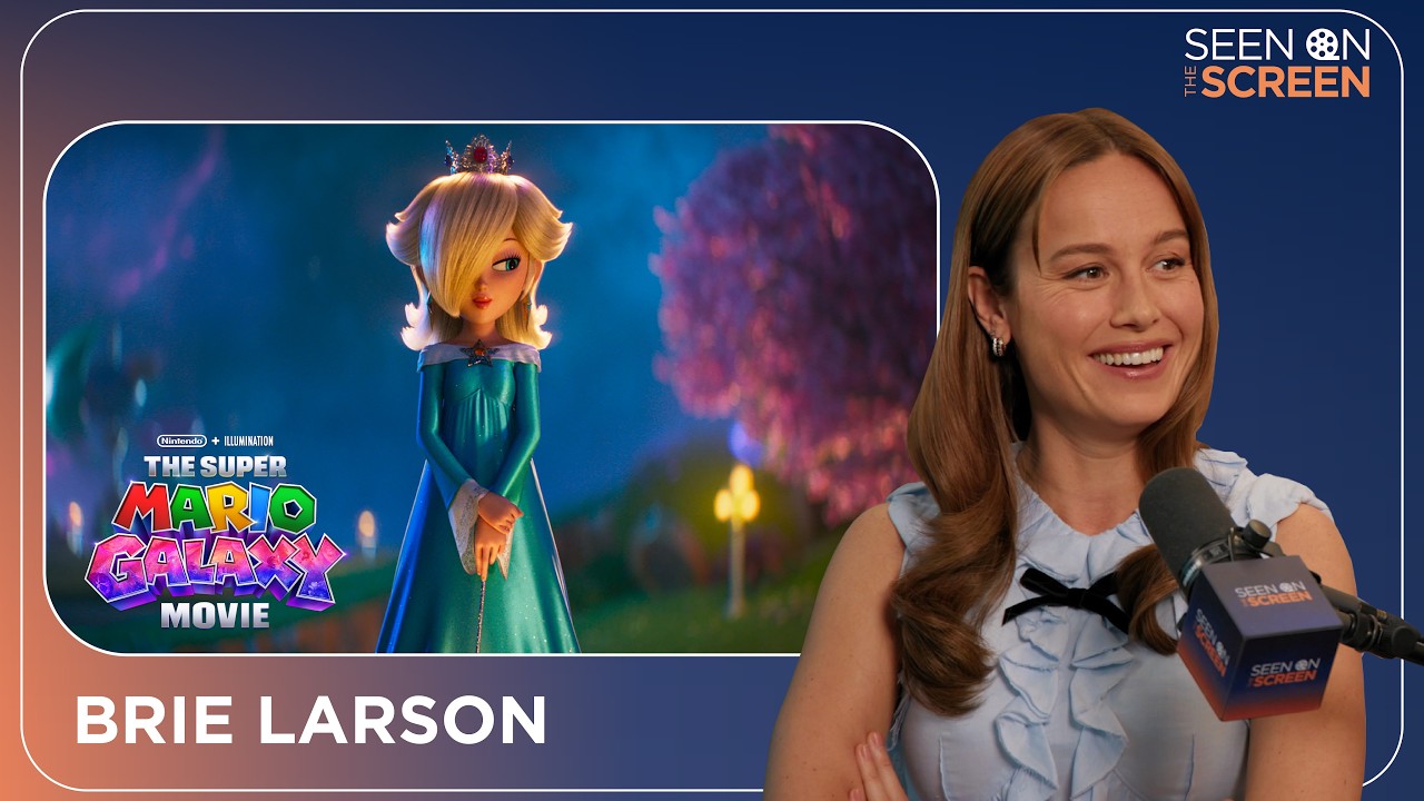 Brie Larson on Becoming Rosalina in The Super Mario Galaxy Movie