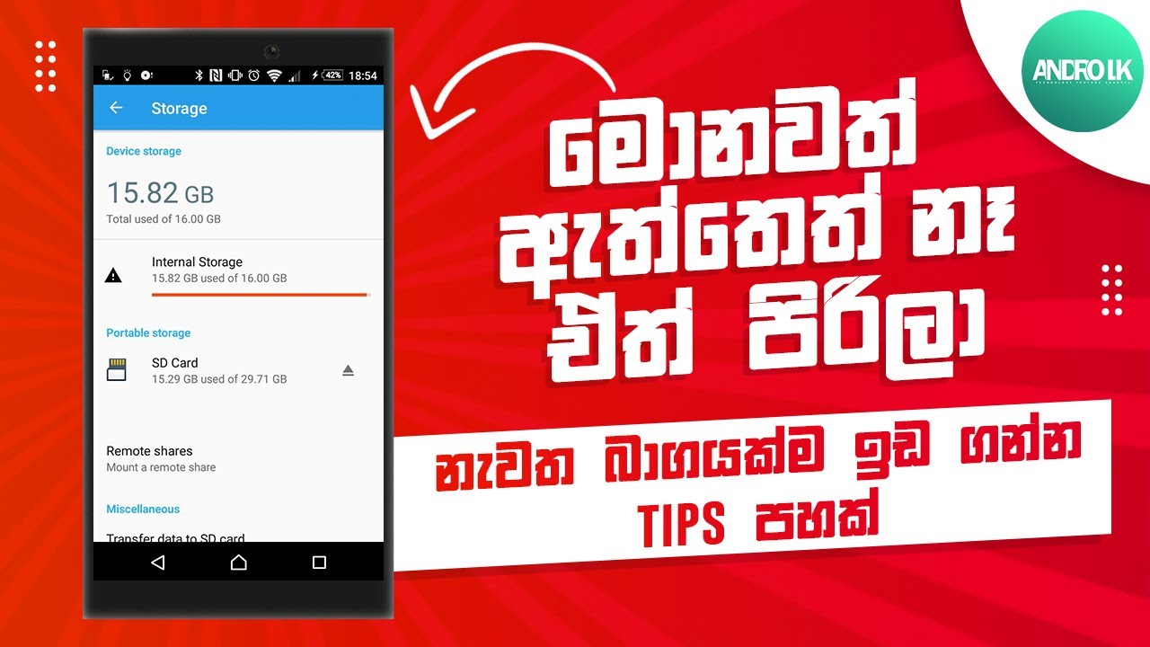5 Tips to fix Android storage problem