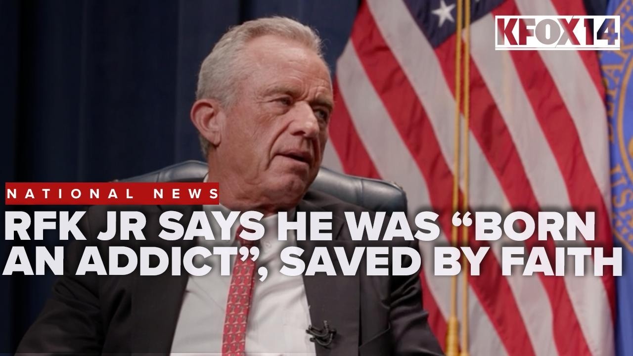 RFK Jr says he was ‘born an addict,’ credits faith with saving life in exclusive interview