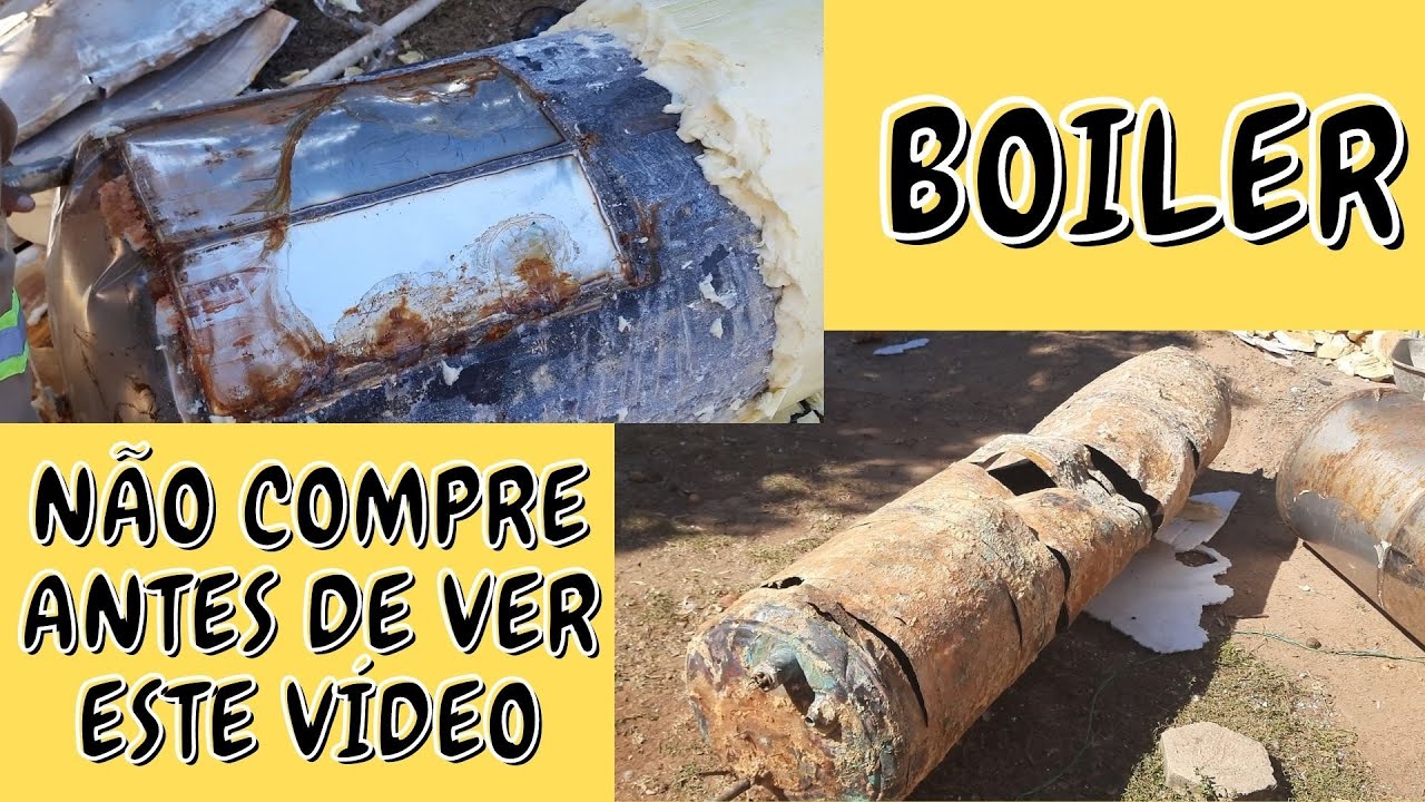 BOILER DE ALTA PRESSÃO VEJA AS DIFERENÇAS E COMO É POR DENTRO | E AÍ, PESSOAL | Por Marcos Lima |