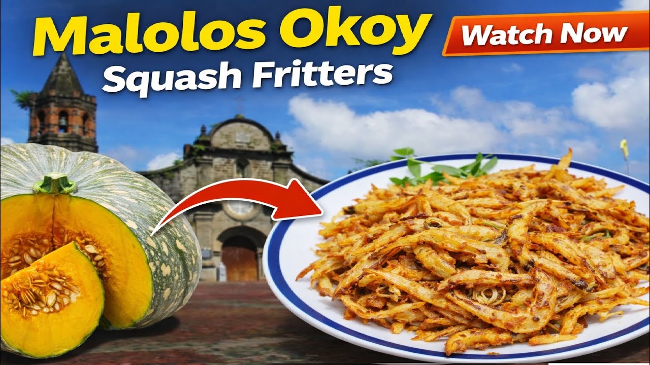 Crispy MALOLOS Okoy 🥕 Healthy Filipino Fritters Even Kids Love!