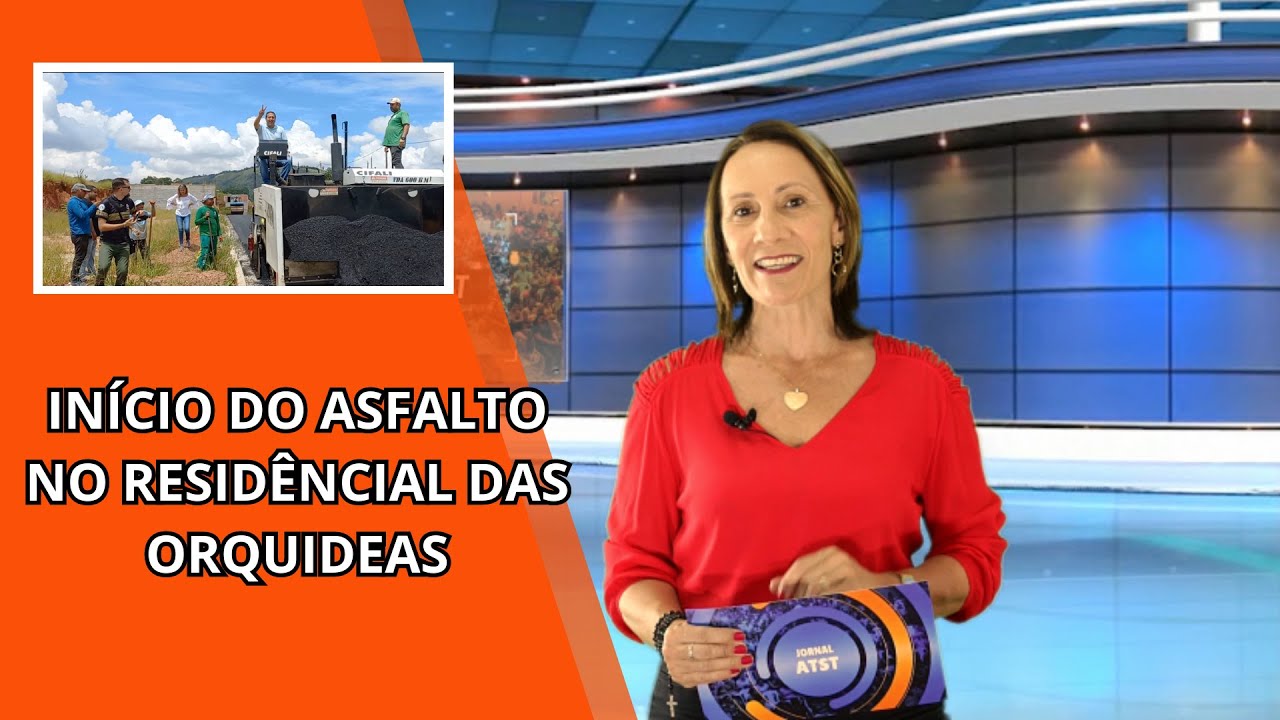 INÍCIO DO ASFALTO NO RESIDENCIAL DAS ORQUIDEAS - 26a. ÁREA