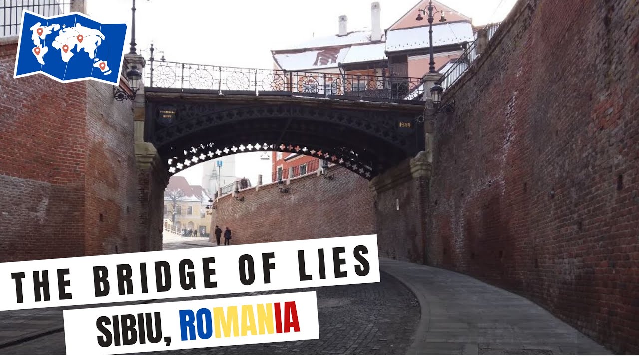 [4K 📹] The Bridge of Lies, Sibiu (Hermannstadt), ROMANIA 🇷🇴