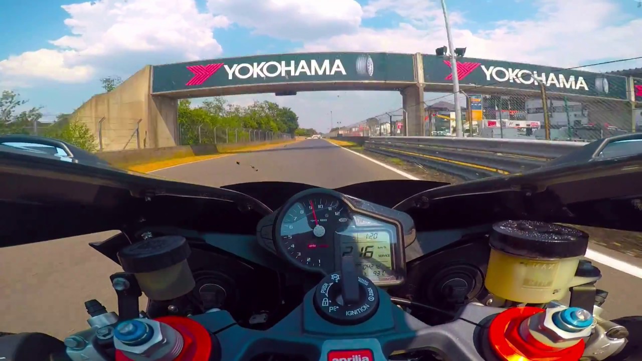 Aprilia RSV1000R - on track Zolder 2018