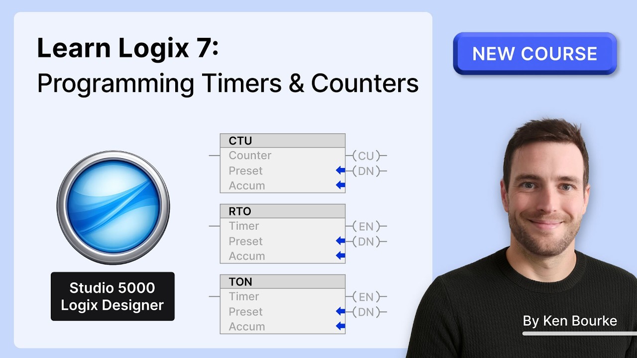 Изучите Logix 7: программирование таймеров и счетчиков.