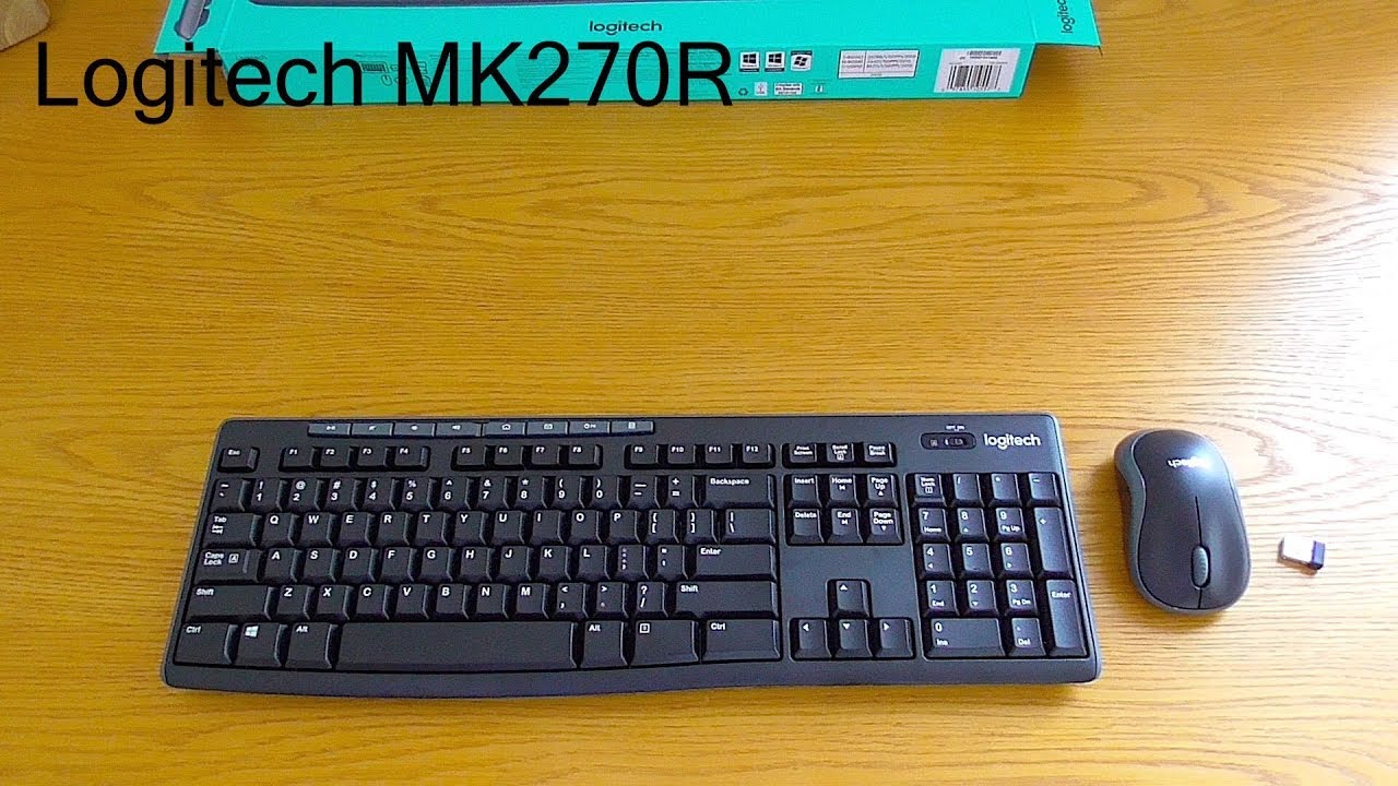 Logitech MK270R Keyboard & Mouse Combo Review