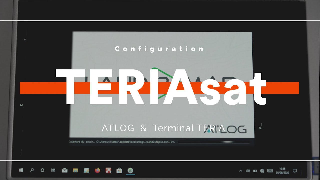 Configuration de TERIAsat sur ATLOG - LAND 2 MAP
