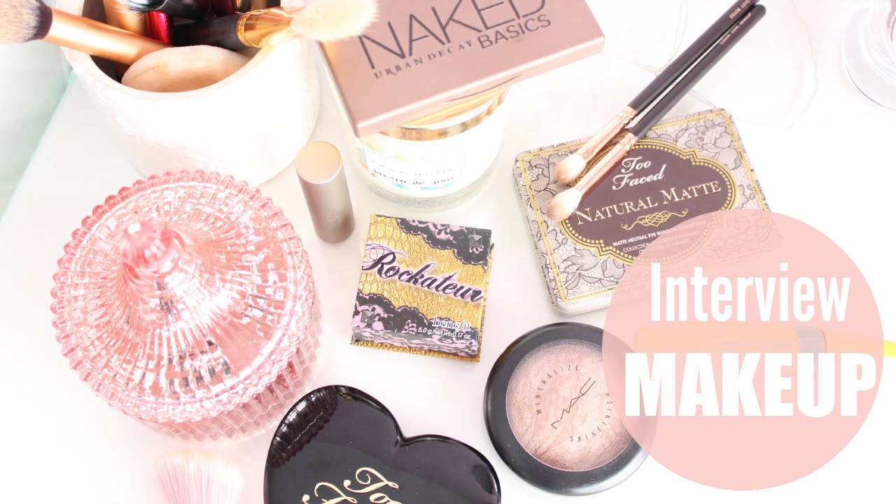Job Interview Makeup Look | styleandpaper