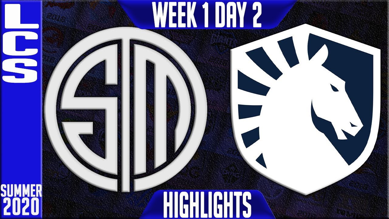TSM vs TL Highlights | LCS Summer 2020 W1D2 | Team Solomid vs Team Liquid