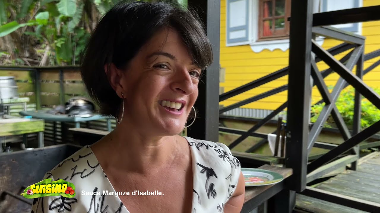 Rougail ou Sauce Margoze avec Isabelle sur KANAL AUSTRAL.TV