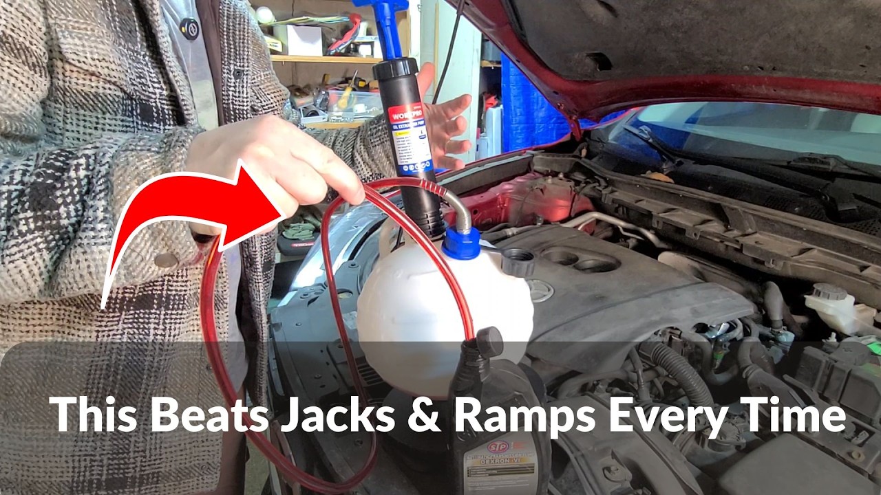 WORKPRO Fluid Extractor Review & Testing | 6L Oil Pump for DIY Oil Changes & Brake Fluid