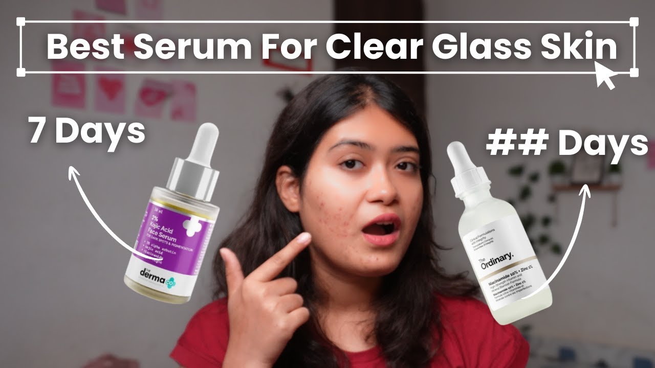 Derma Co Kojic Acid Serum Vs. The Ordinary Niacinamide Serum | Bright Skin In 14 Day?