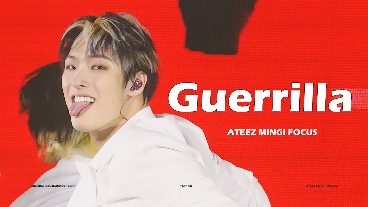 230923 IDOL RADIO LIVE IN SEOUL 아돌라콘 에이티즈 민기 - 게릴라 Guerrilla 직캠 | ATEEZ MINGI FOCUS FANCAM