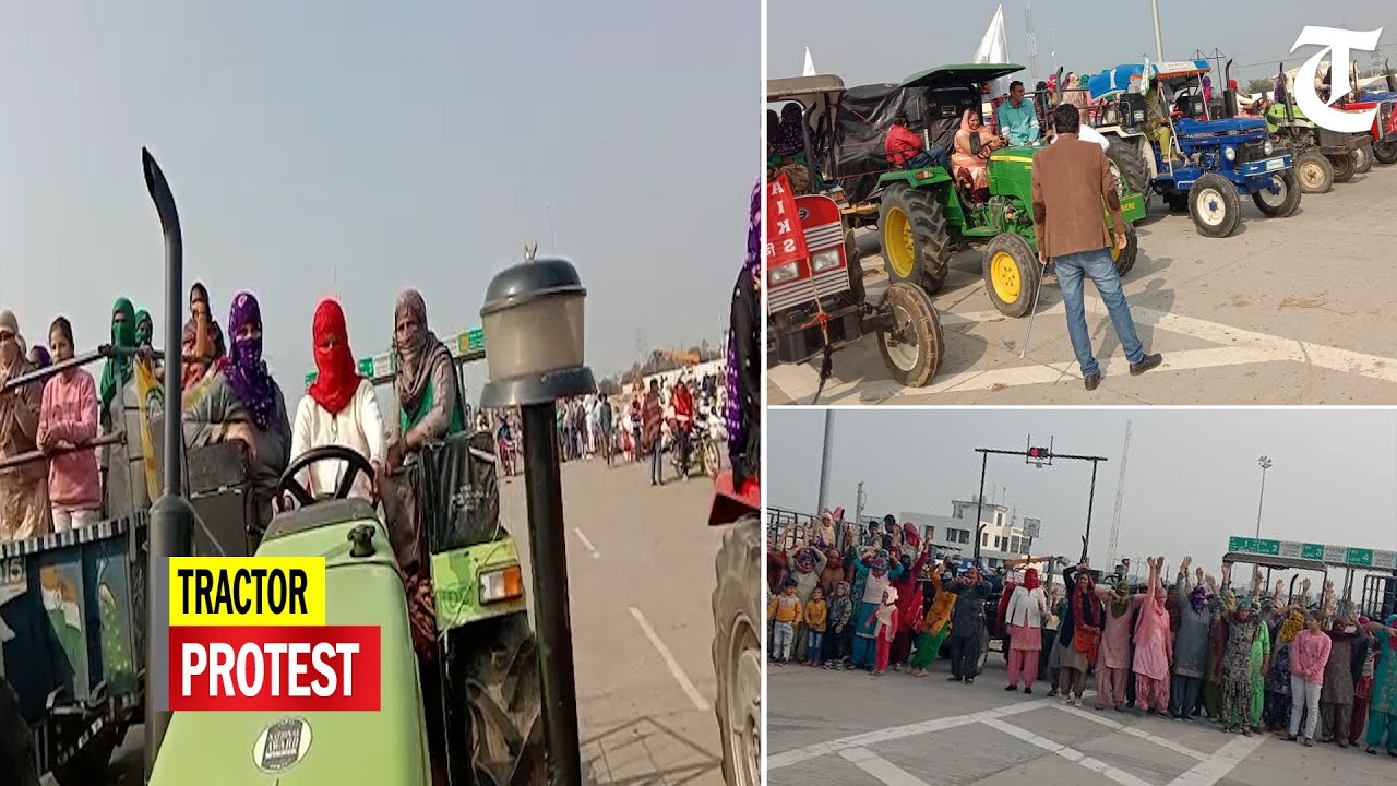 BKU trains women in driving tractors to lead January 26 farmers' procession