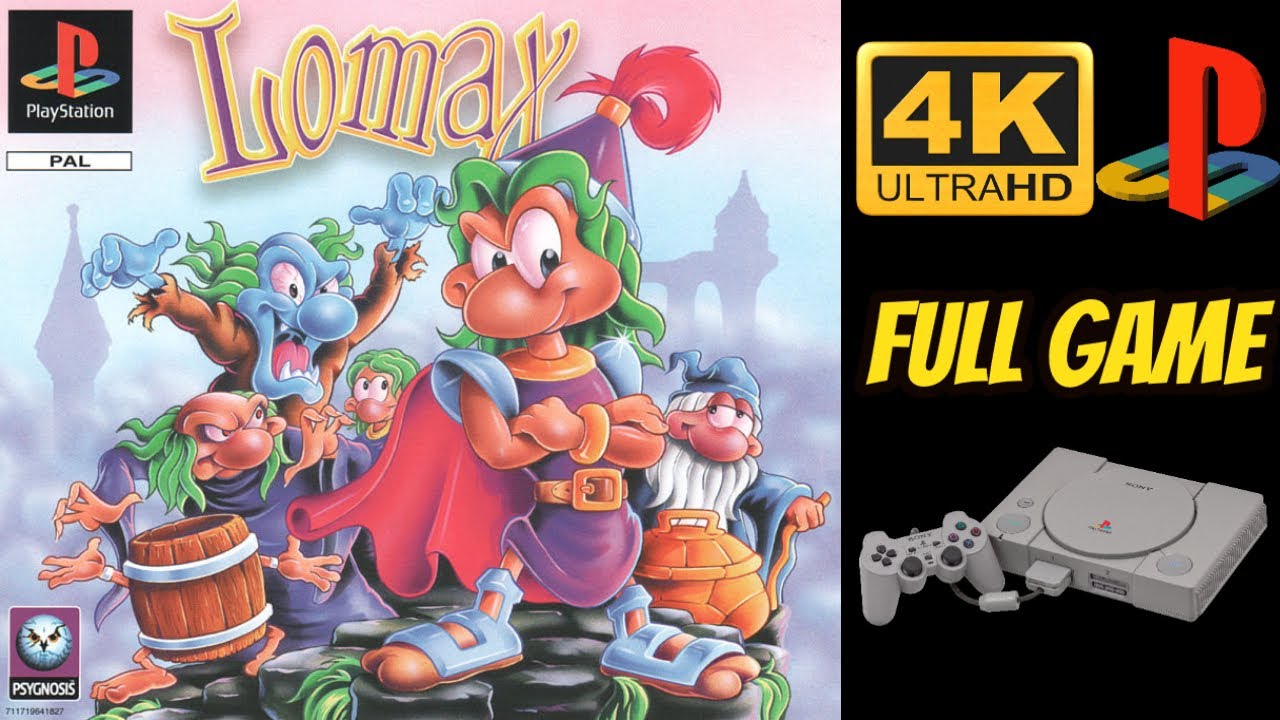 The Adventures of Lomax | PS1 | 4K60ᶠᵖˢ UHD🔴 | Gameplay Walkthrough Longplay Full Movie Game
