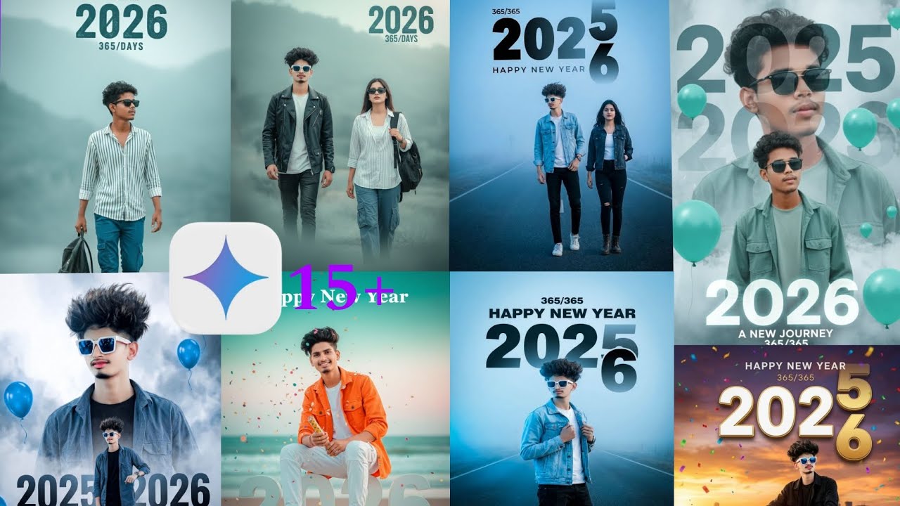 Google Gemini Al Boy's Viral Photo Editing | New Trending Ai Photo Editing Prompts | new year prompt