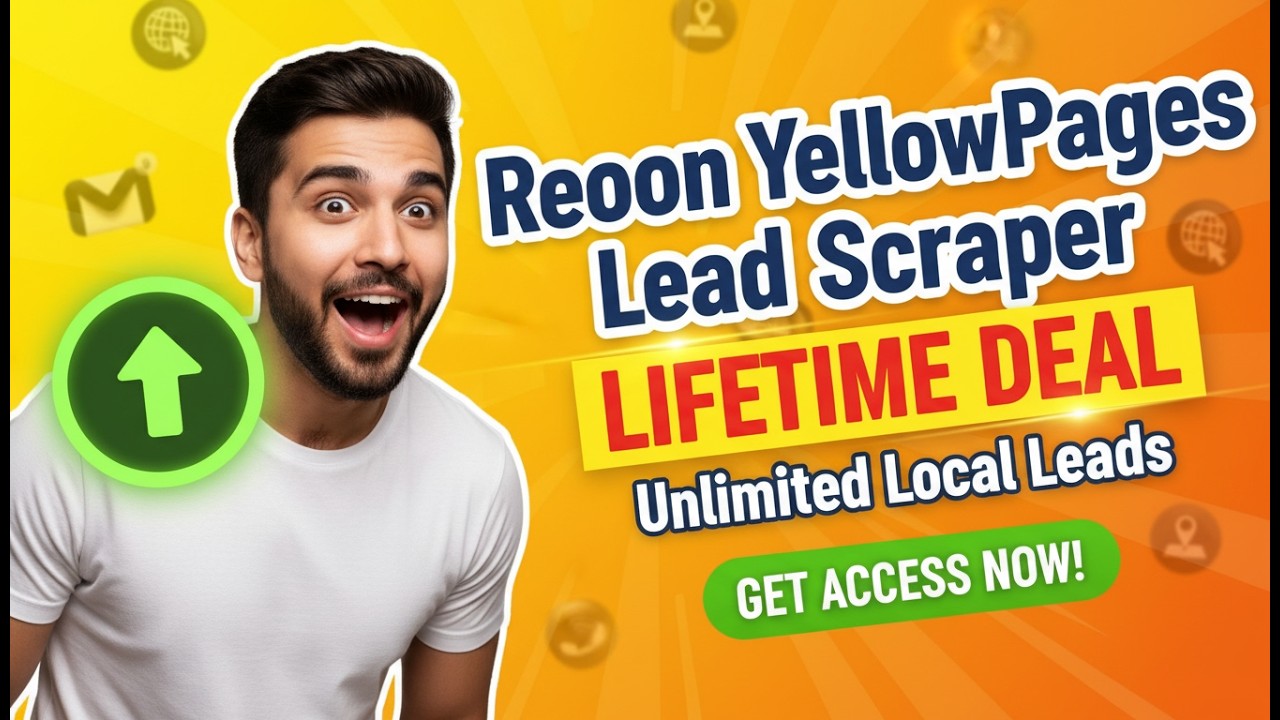 Reoon YellowPages Lead Scraper Lifetime Deal – Unlimited Local Leads