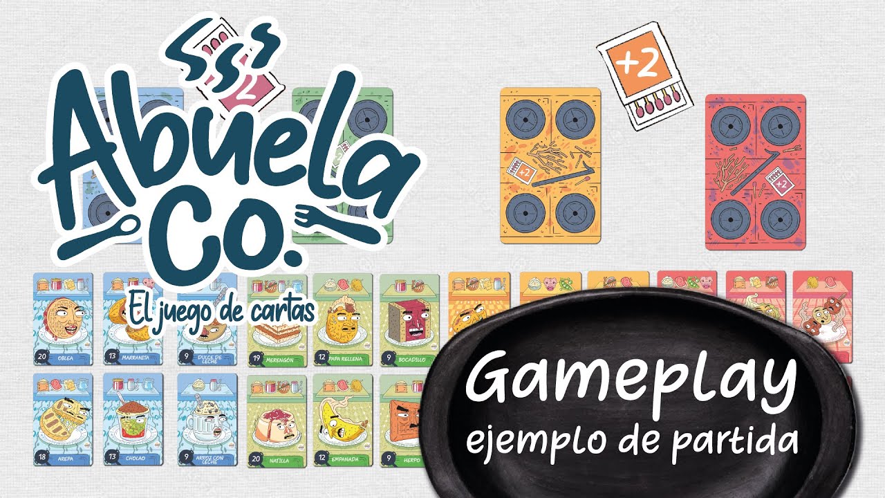 Abuela Co - Juego de mesa - Gameplay - Primeros turnos