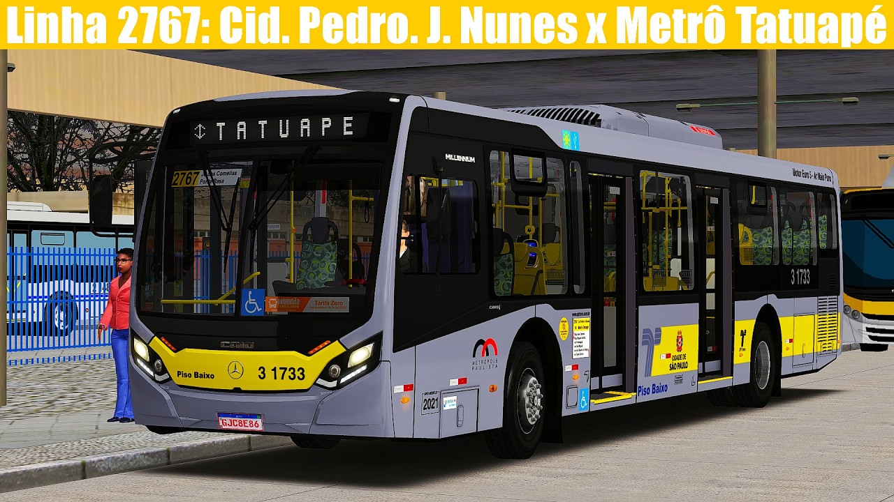 OMSI 2 | Caio Millennium IV - MB: O-500U | Linha 2767