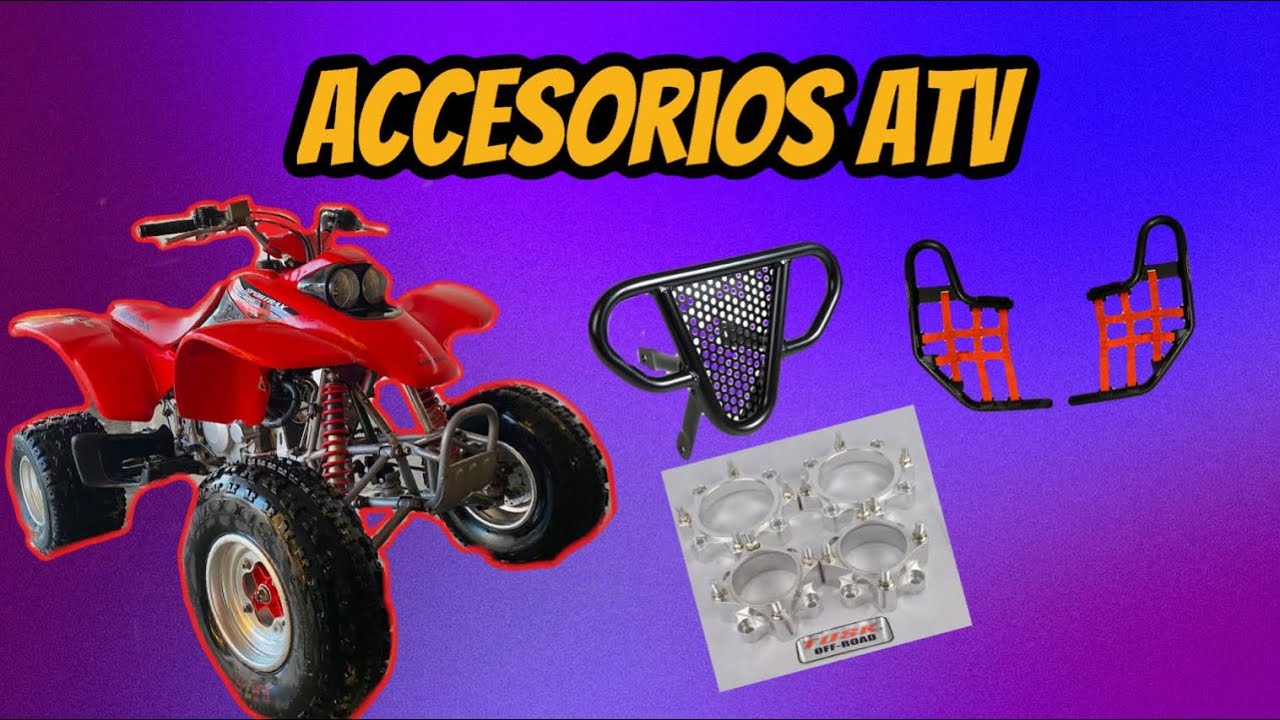 Accesorios para tu cuatrimoto “Honda TRX400ex ” #quads #atv