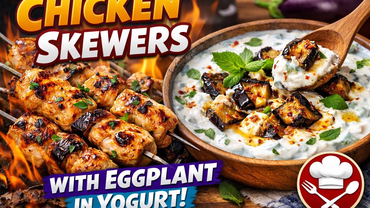 Juicy Chicken Skewers Recipe 🔥 Easy & Delicious! | Homemade Chicken Skewers – Simple & Flavorful!