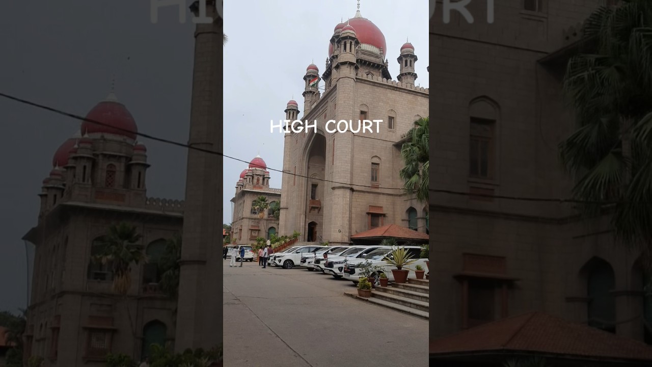 High Court for the state of Telangana at Hyderabad #highcourt #cji #chiefjustice #jcj #law #shorts