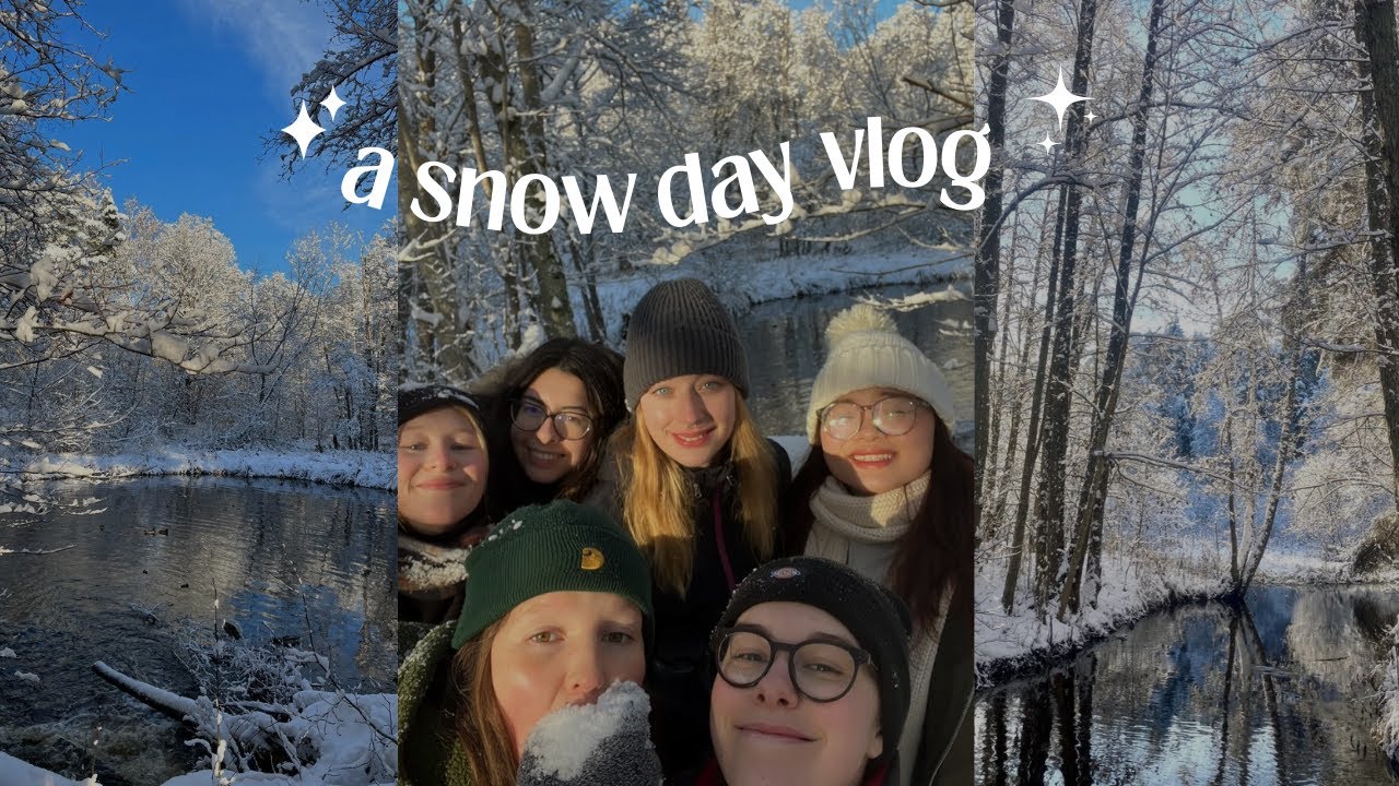 Jolie in Jonkoping | a snow day vlog (●'◡'●)