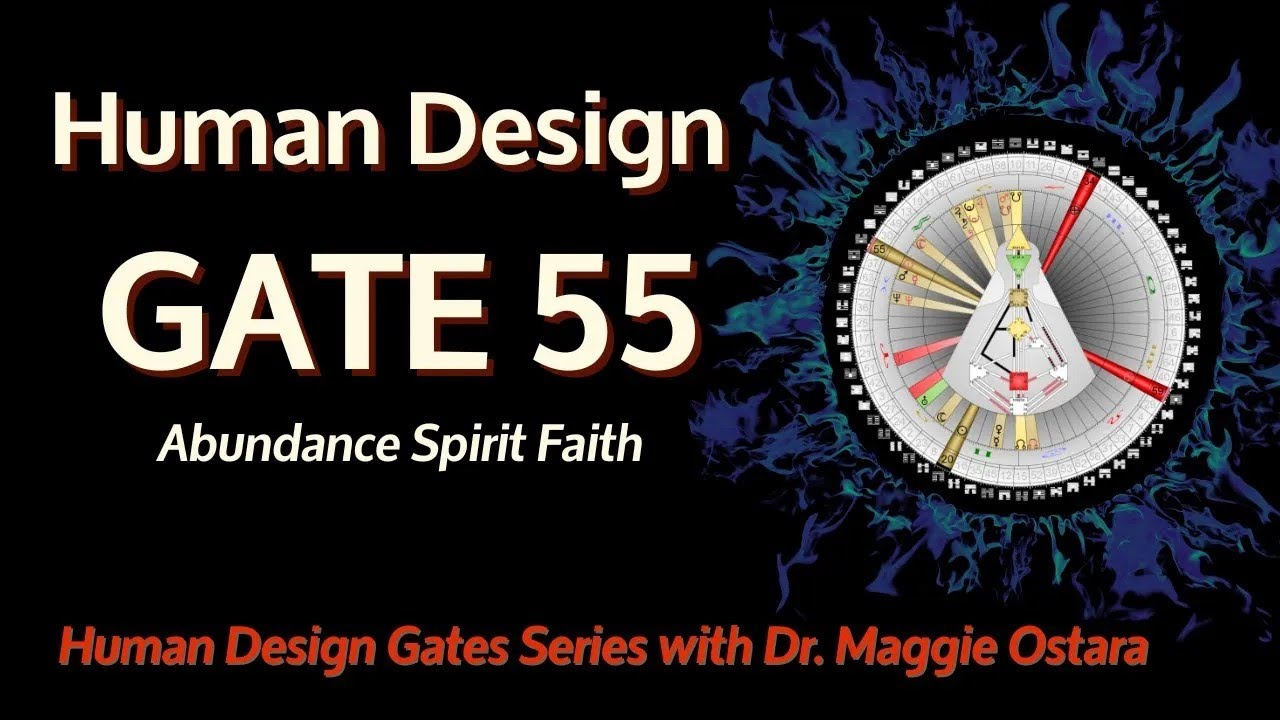 Discover Human Design Gate 55 featuring Abundance ~ Spirit ~ Faith | Dr. Maggie Ostara