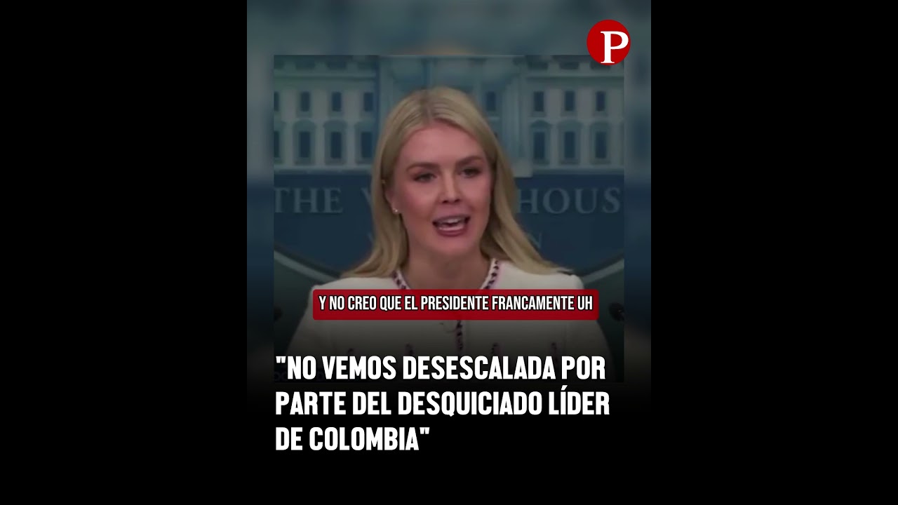 🔥 Tensione diplomatica: cosa ha detto la Casa Bianca su Trump e Petro